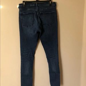 Dark H&M Shaping Skinny Jeans Sz 33 X 34